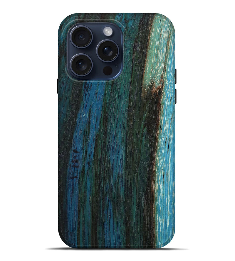 iPhone 15 Pro Max Burl Wood Live Edge Phone Case - Tameka (Wood Burl, 660991)