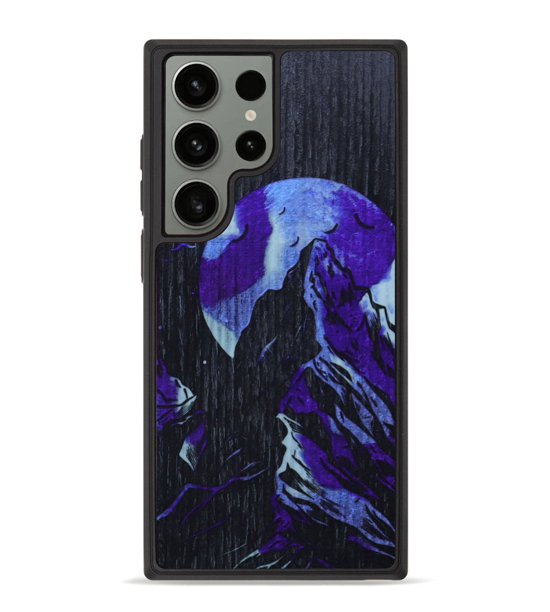 Galaxy S23 Ultra Wood+Resin Phone Case - Candy (Pattern, 661039)
