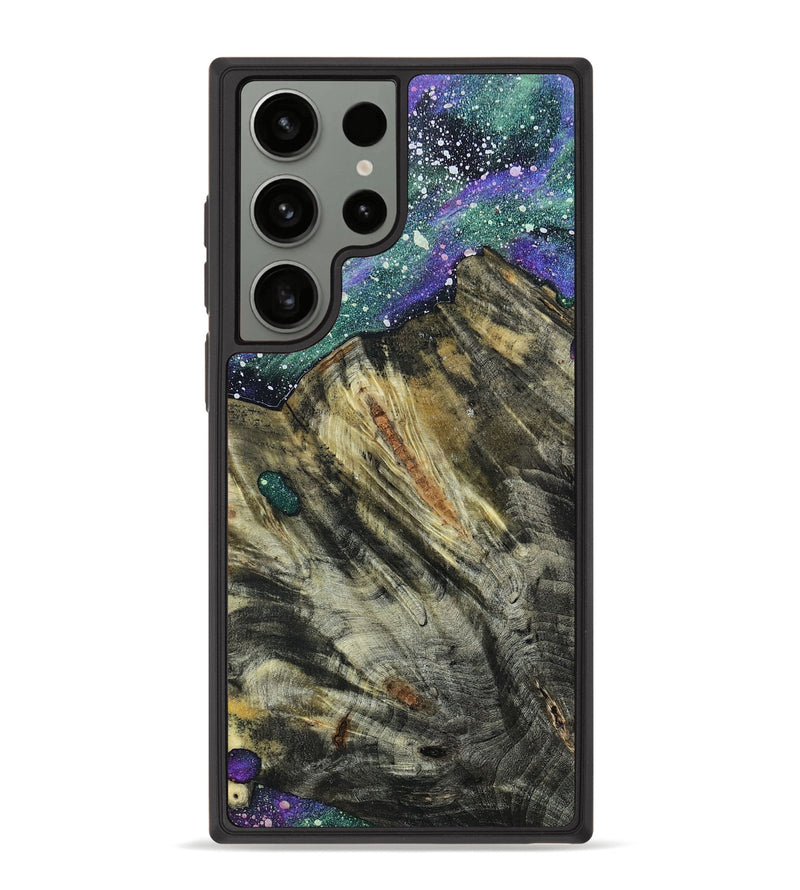 Galaxy S23 Ultra Wood+Resin Phone Case - Trevon (Cosmos, 661225)