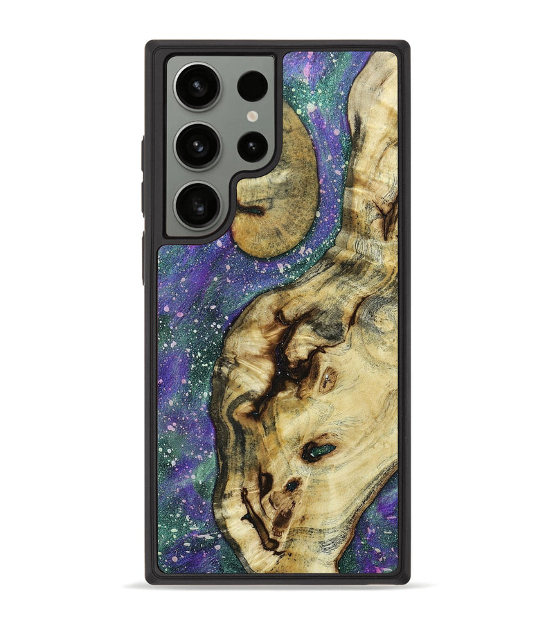 Galaxy S23 Ultra Wood+Resin Phone Case - Gunner (Cosmos, 661244)