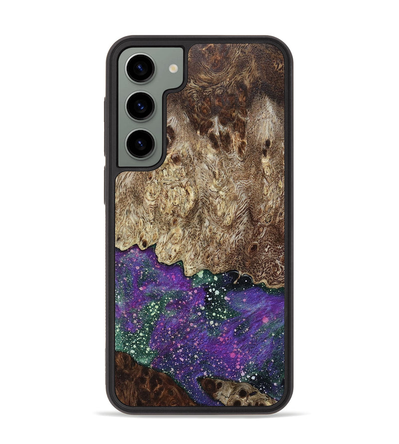 Galaxy S23 Plus Wood+Resin Phone Case - Charlene (Cosmos, 661268)