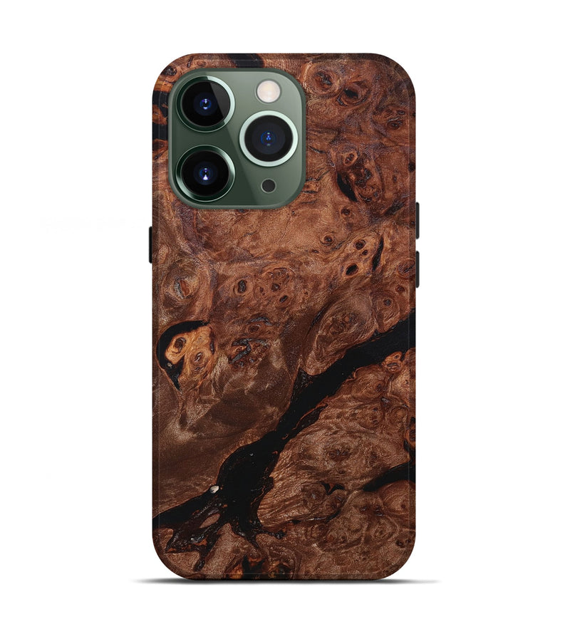iPhone 13 Pro Wood+Resin Live Edge Phone Case - Salvador (Wood Burl, 661353)
