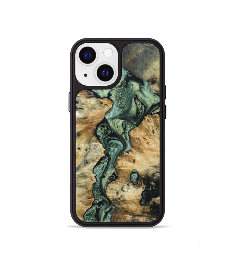 iPhone 13 mini Wood+Resin Phone Case - Edmund (Mosaic, 661379)