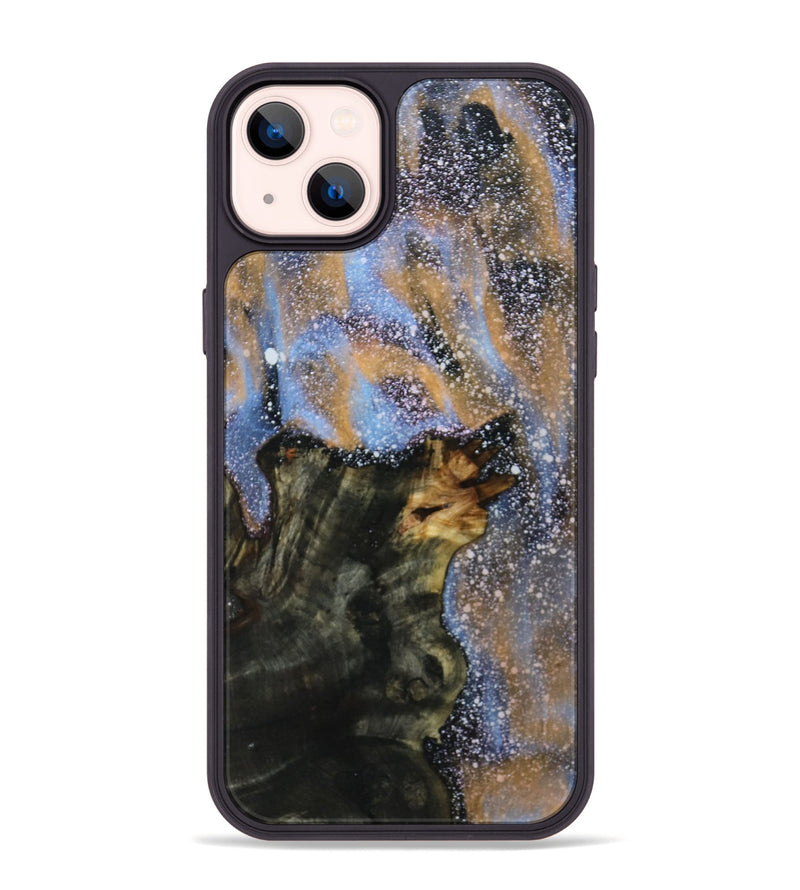 iPhone 14 Plus Wood+Resin Phone Case - Julissa (Cosmos, 661633)
