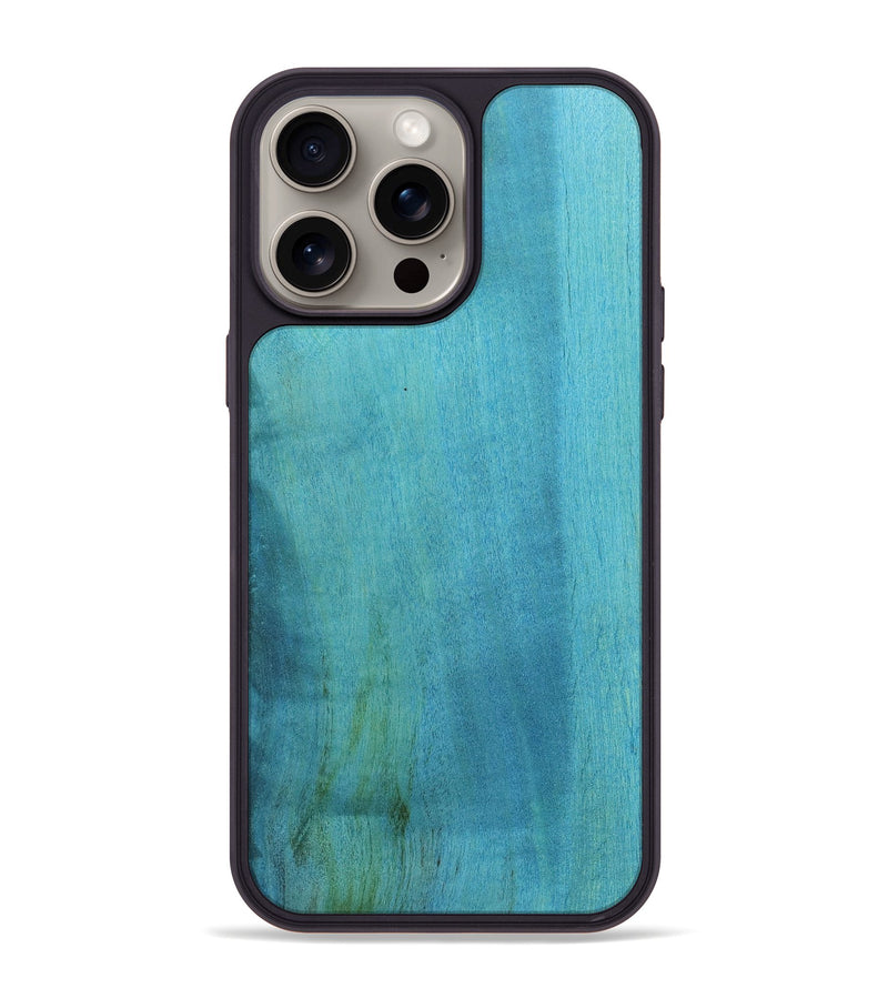iPhone 15 Pro Max Wood+Resin Phone Case - Tyrese (Wood Burl, 661669)