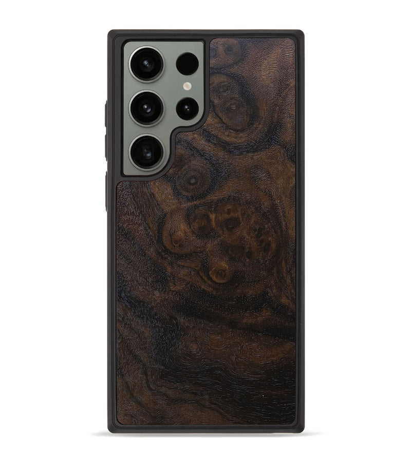 Galaxy S23 Ultra Wood+Resin Phone Case - Travis (Wood Burl, 661671)