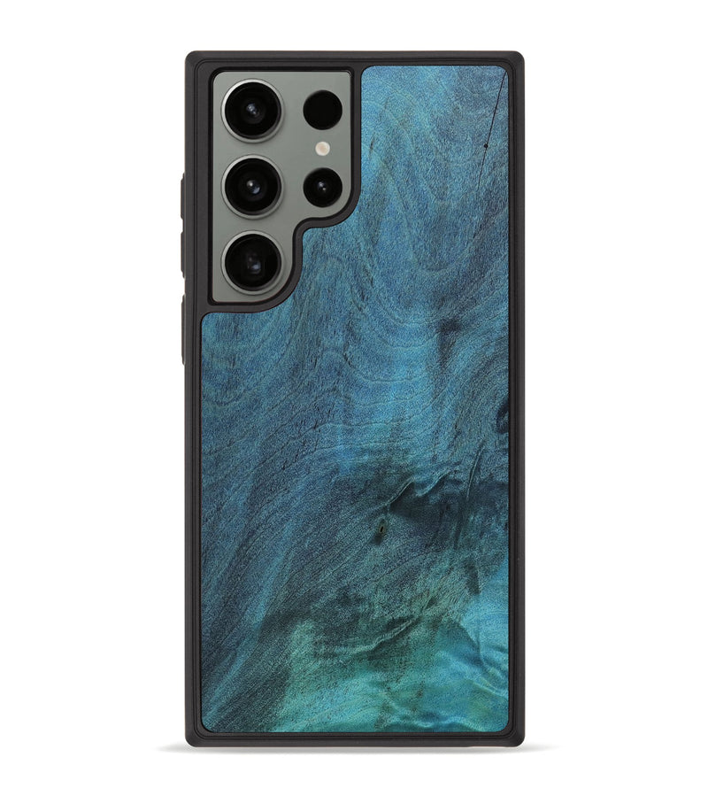 Galaxy S23 Ultra Wood+Resin Phone Case - Quinton (Wood Burl, 661678)