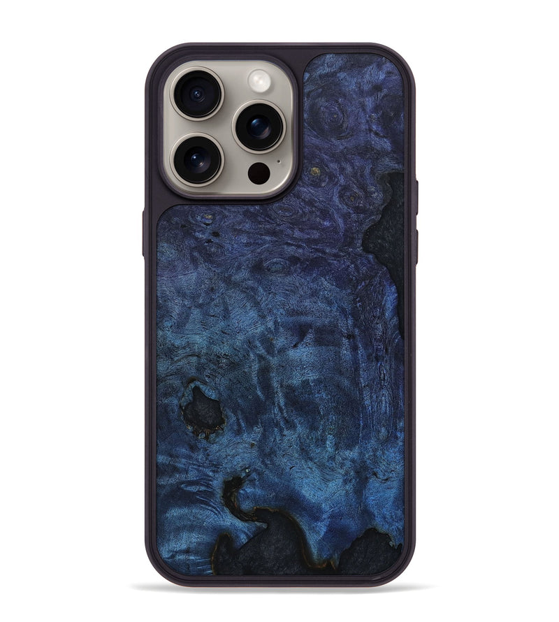 iPhone 15 Pro Max Wood+Resin Phone Case - Danielle (Wood Burl, 661682)