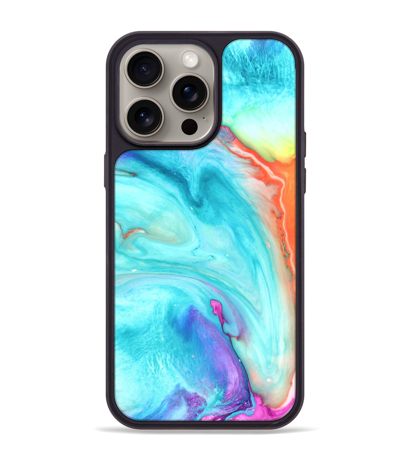iPhone 15 Pro Max ResinArt Phone Case - Eva (Watercolor, 661922)