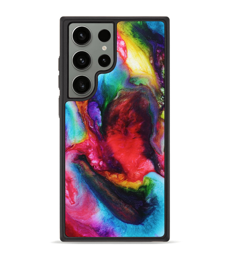 Galaxy S23 Ultra Wood+Resin Phone Case - Sue (Watercolor, 662018)