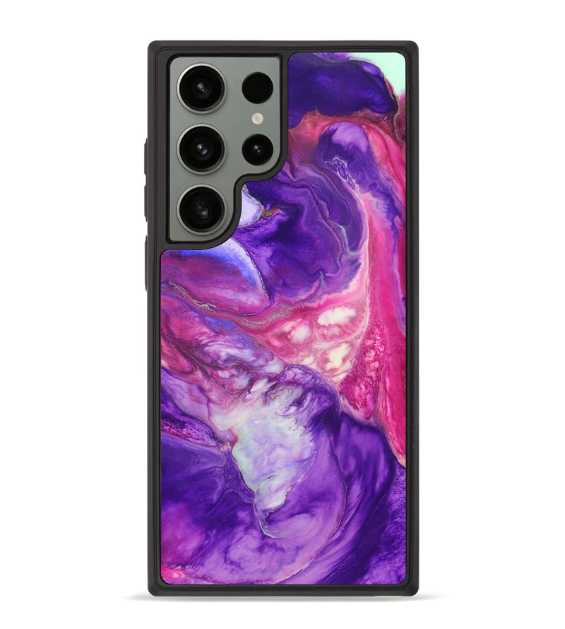 Galaxy S23 Ultra Wood+Resin Phone Case - Micah (Watercolor, 662043)