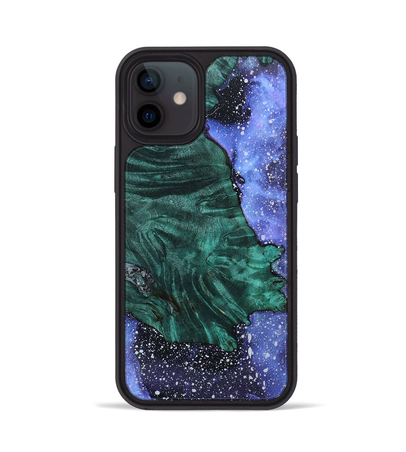 iPhone 12 Wood+Resin Phone Case - Drake (Watercolor, 662111)