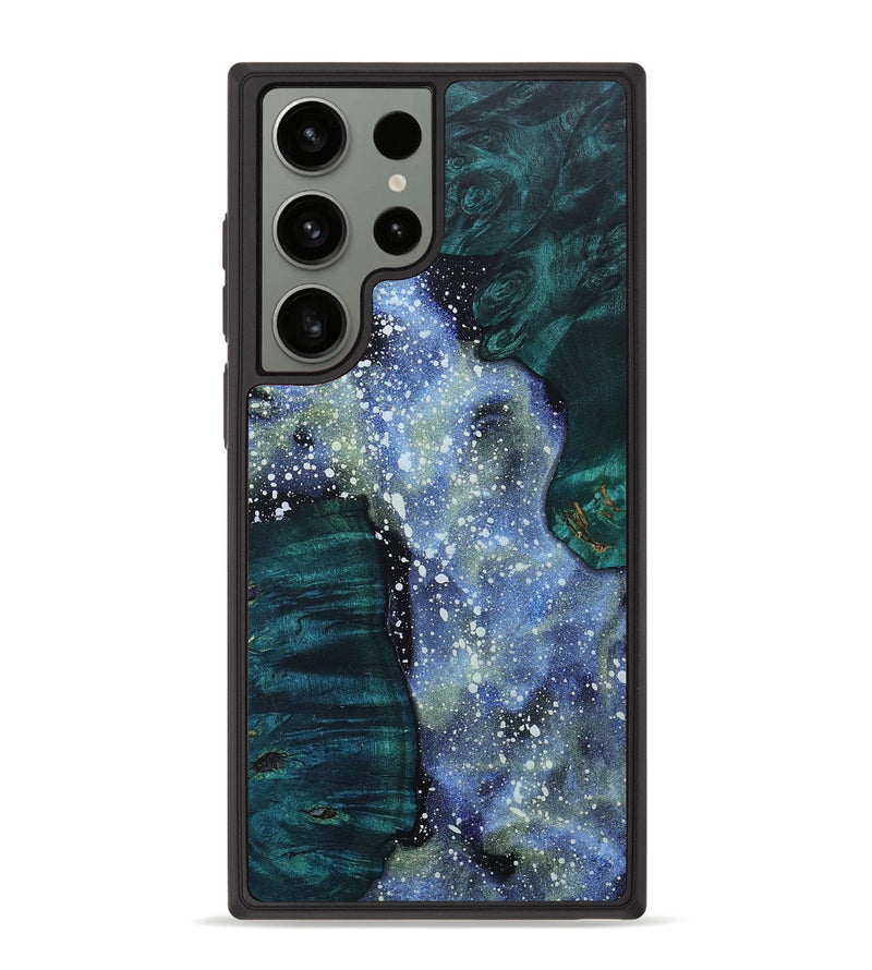 Galaxy S23 Ultra Wood+Resin Phone Case - Cathleen (Cosmos, 662127)