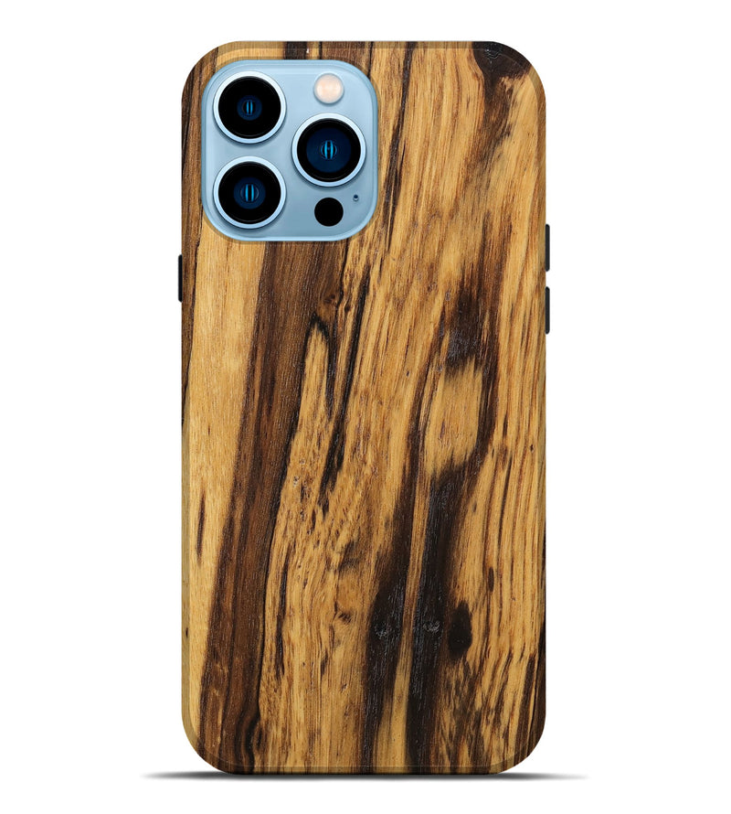iPhone 14 Pro Max Burl Wood Live Edge Phone Case - Jeanne (Wood Burl, 662173)