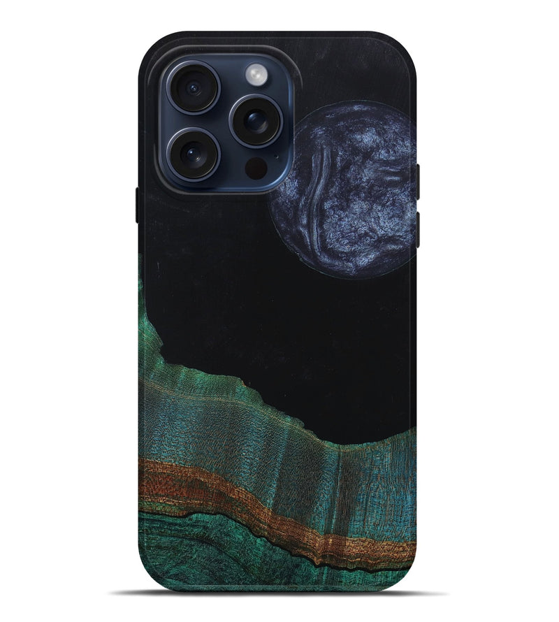 iPhone 15 Pro Max Wood+Resin Live Edge Phone Case - Jordan (Cosmos, 662232)