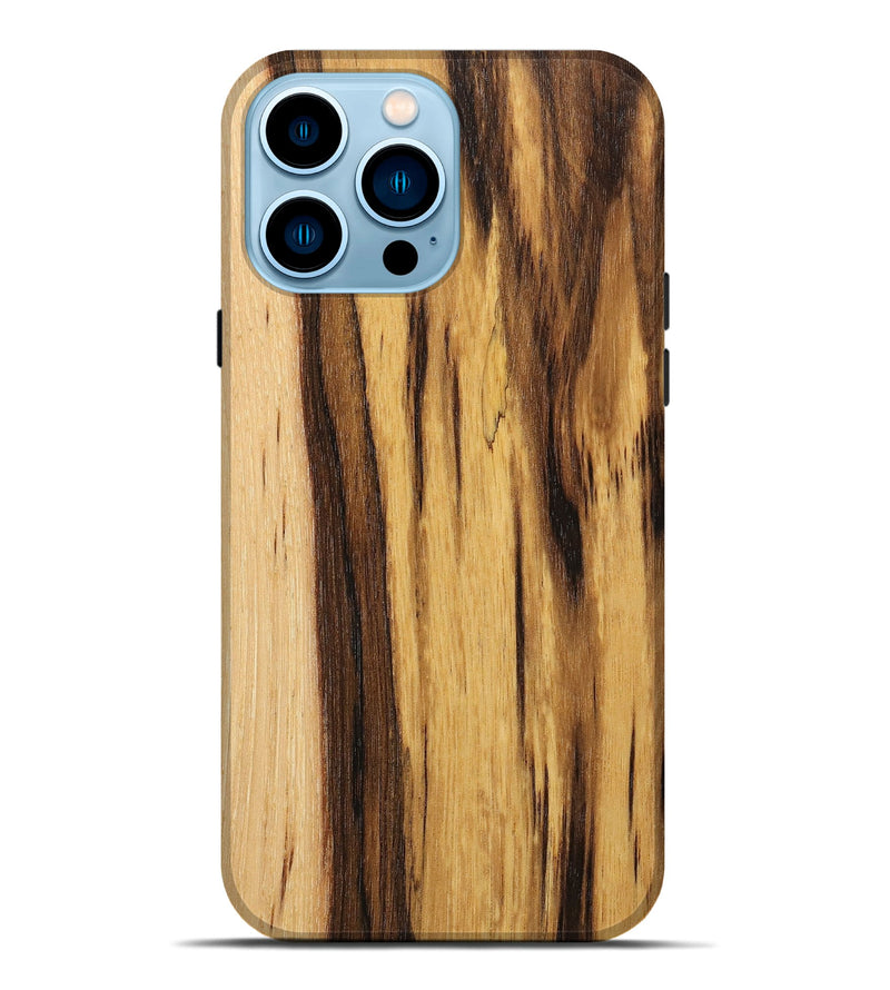 iPhone 14 Pro Max Burl Wood Live Edge Phone Case - Nicholas (Wood Burl, 662300)