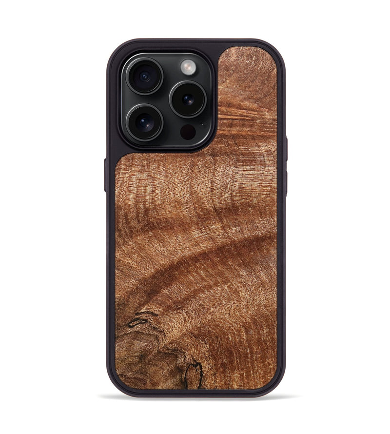 iPhone 15 Pro Burl Wood Phone Case - Homer (Wood Burl, 662319)