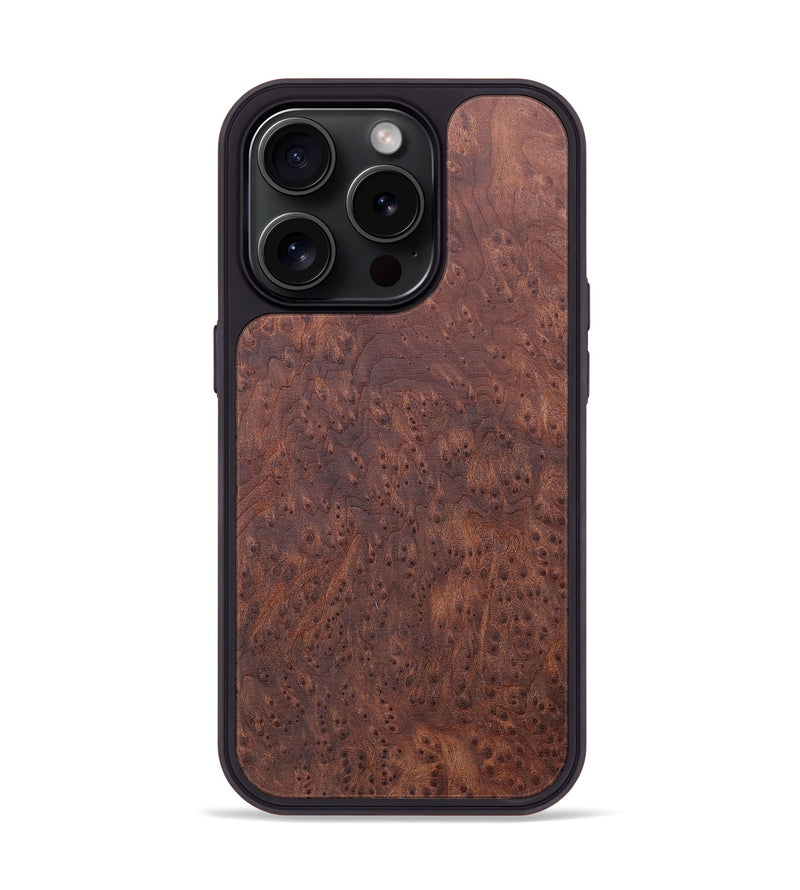 iPhone 15 Pro Burl Wood Phone Case - Nikolas (Wood Burl, 662320)