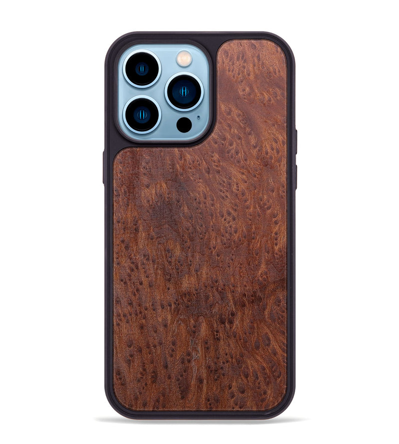 iPhone 14 Pro Max Burl Wood Phone Case - Monique (Wood Burl, 662322)