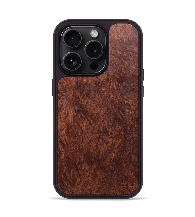iPhone 15 Pro Burl Wood Phone Case - Jacqueline (Wood Burl, 662323)