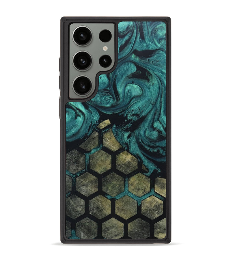 Galaxy S23 Ultra Wood+Resin Phone Case - Wendy (Pattern, 662380)