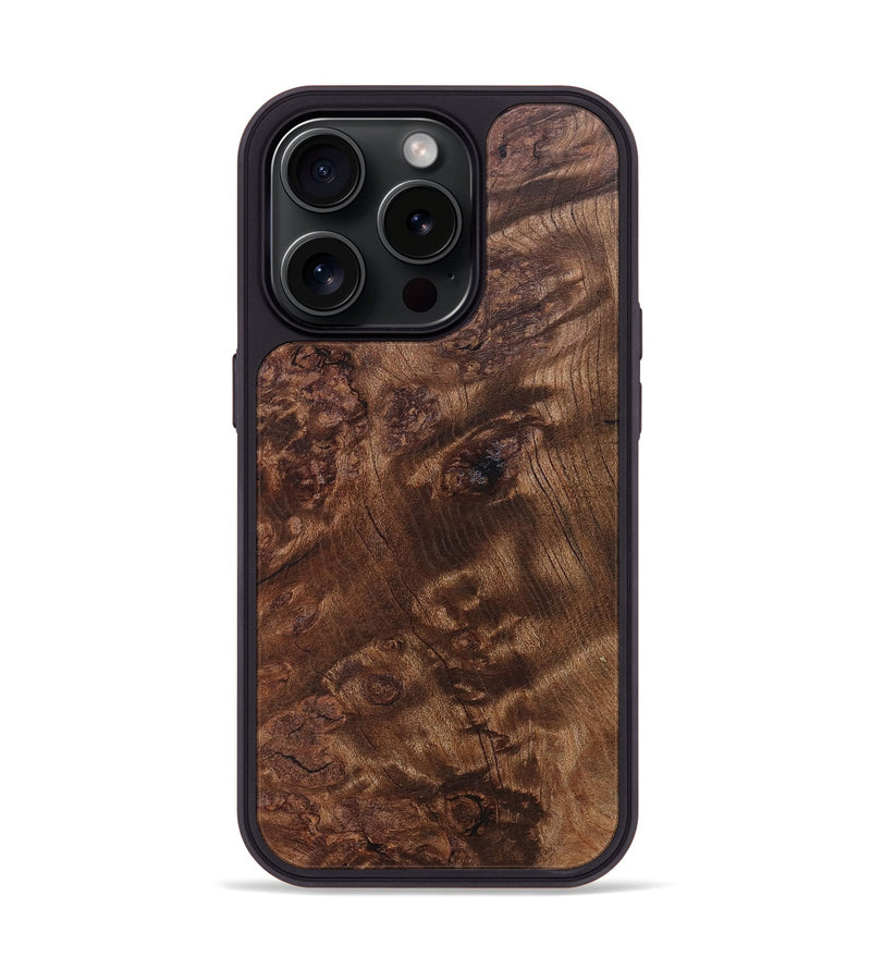 iPhone 15 Pro Burl Wood Phone Case - Octavia (Wood Burl, 662718)