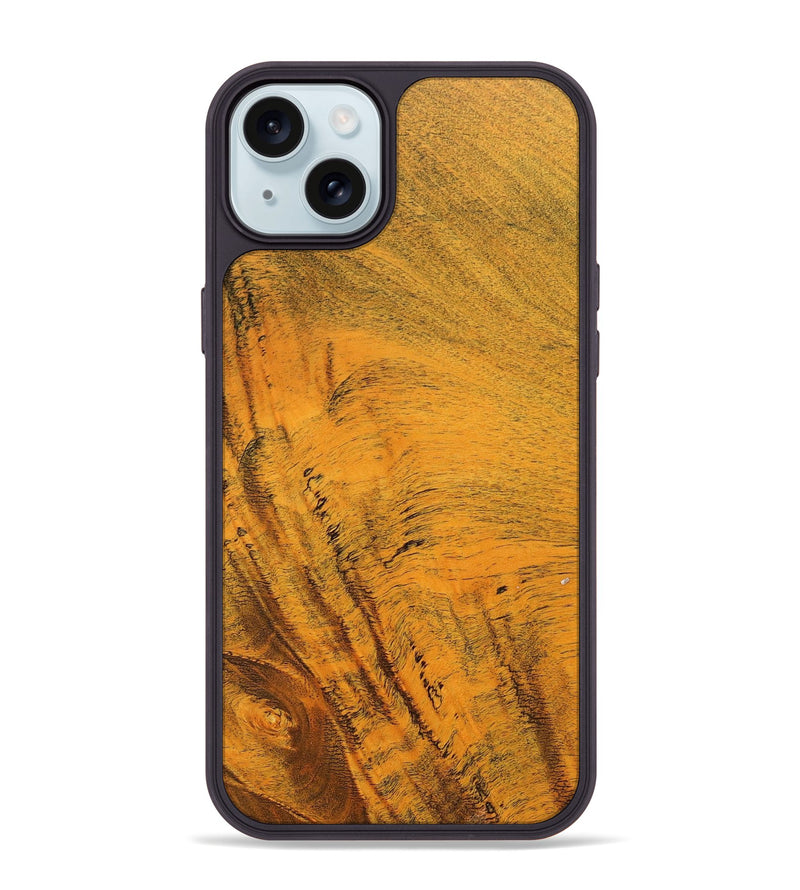 iPhone 15 Plus Burl Wood Phone Case - Jadyn (Wood Burl, 662720)