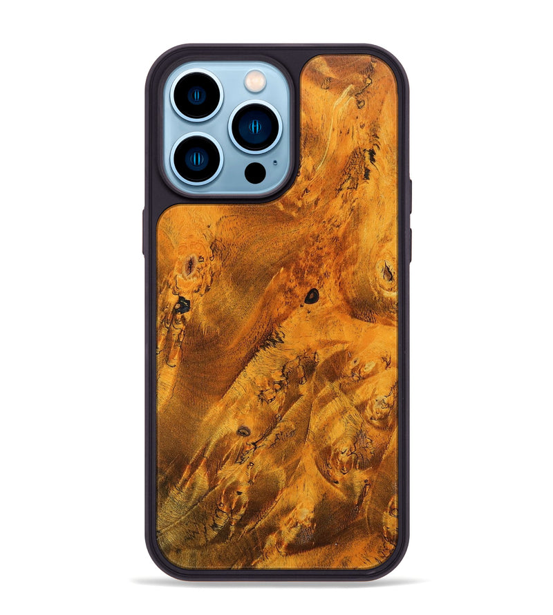 iPhone 14 Pro Max Burl Wood Phone Case - Denise (Wood Burl, 662722)