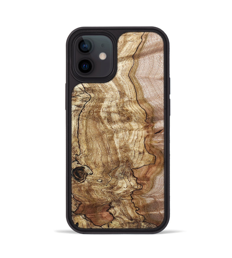iPhone 12 Burl Wood Phone Case - Ismael (Wood Burl, 662724)