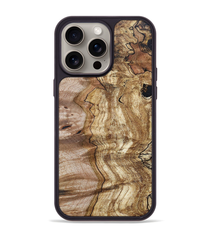iPhone 15 Pro Max Burl Wood Phone Case - Erik (Wood Burl, 662728)