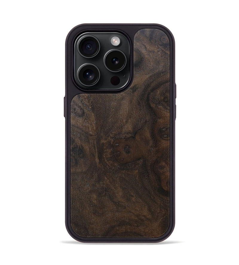 iPhone 15 Pro Burl Wood Phone Case - Nicolette (Wood Burl, 662827)