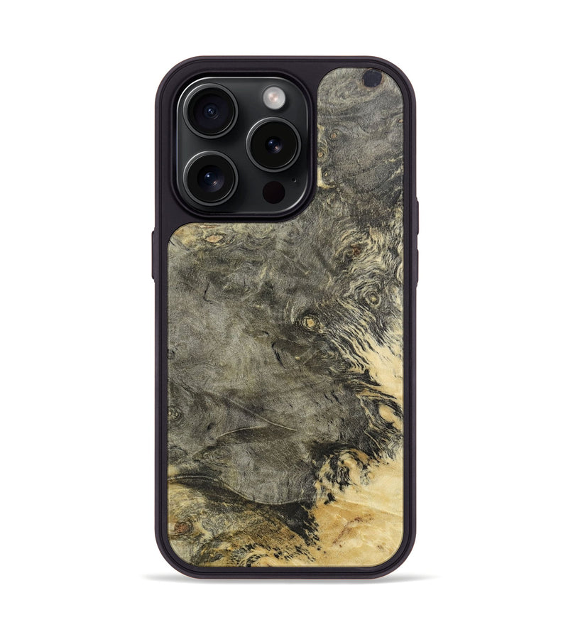 iPhone 15 Pro Burl Wood Phone Case - Mateo (Wood Burl, 662832)