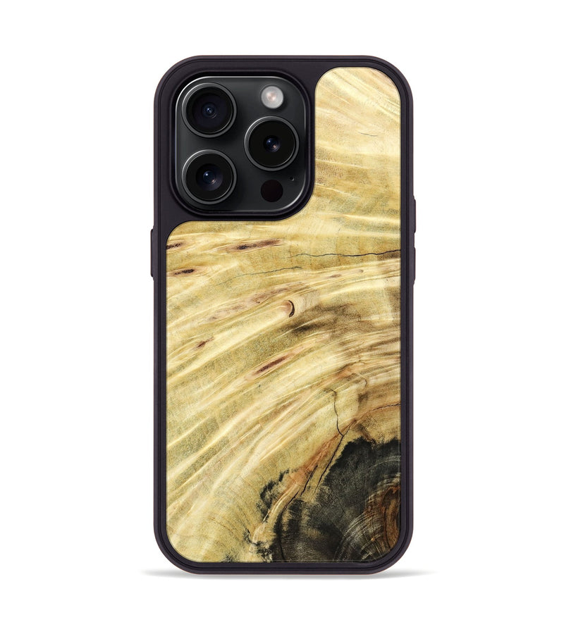 iPhone 15 Pro Burl Wood Phone Case - Krystle (Wood Burl, 662833)