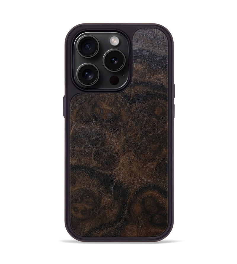 iPhone 15 Pro Burl Wood Phone Case - Lia (Wood Burl, 662835)
