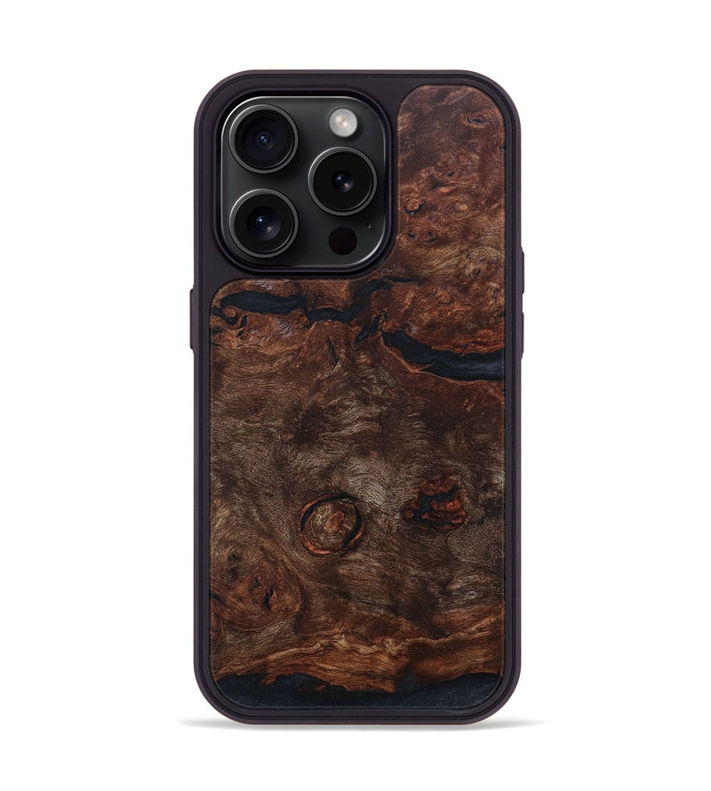iPhone 15 Pro Burl Wood Phone Case - Bentley (Wood Burl, 662836)