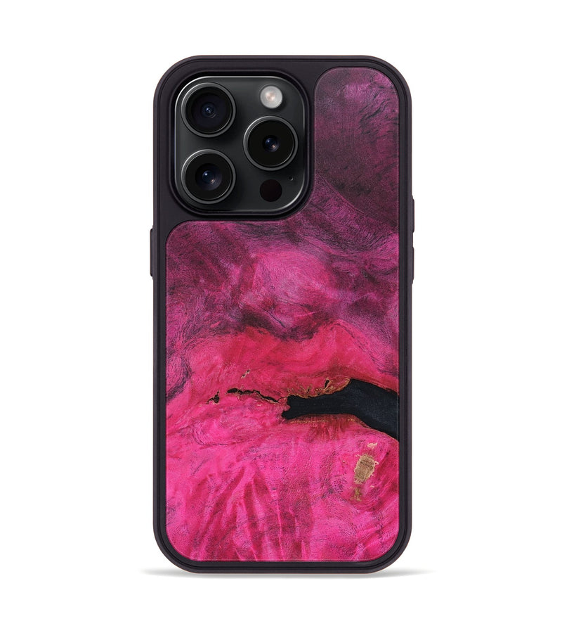 iPhone 15 Pro Burl Wood Phone Case - Litzy (Wood Burl, 663002)