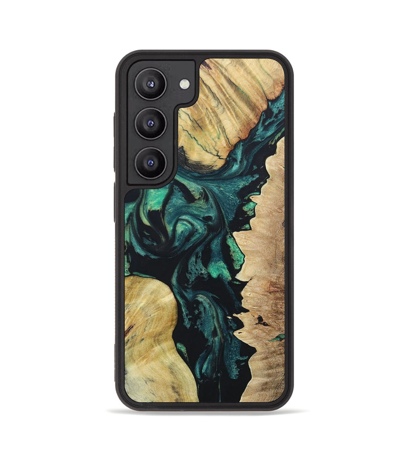 Galaxy S23 Wood+Resin Phone Case - Kelsey (Mosaic, 663305)