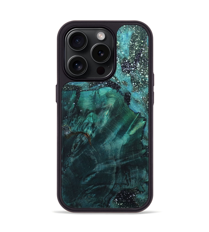 iPhone 15 Pro Wood+Resin Phone Case - Jenna (Cosmos, 663394)