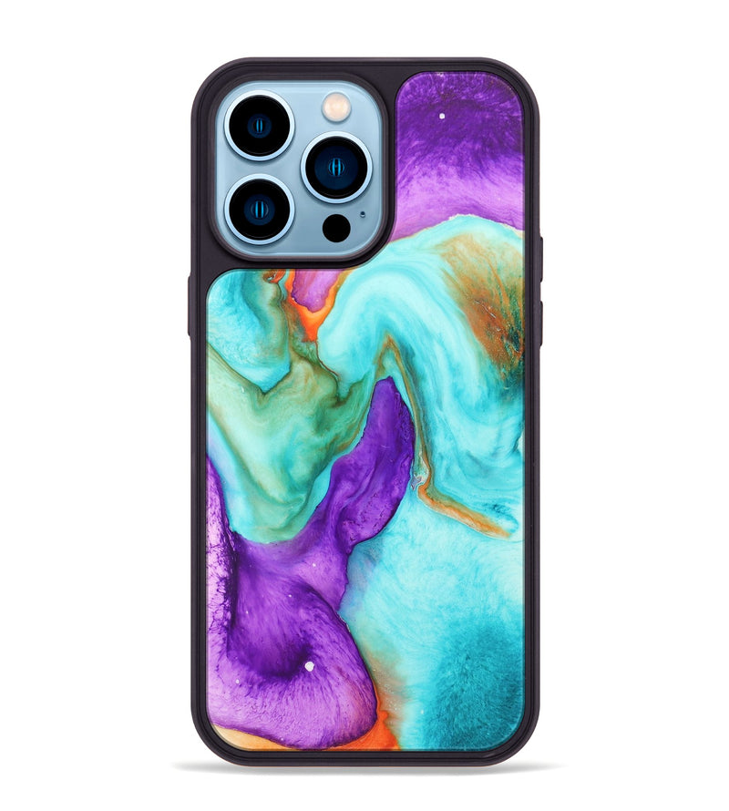 iPhone 14 Pro Max ResinArt Phone Case - Anaya (Watercolor, 663445)