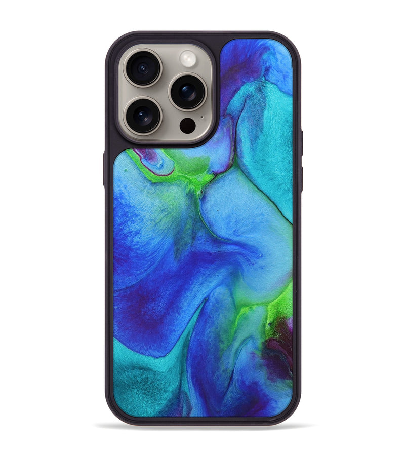 iPhone 15 Pro Max ResinArt Phone Case - Cole (Watercolor, 663469)