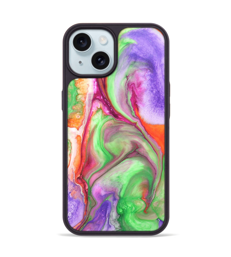 iPhone 15 ResinArt Phone Case - Andy (Watercolor, 663481)