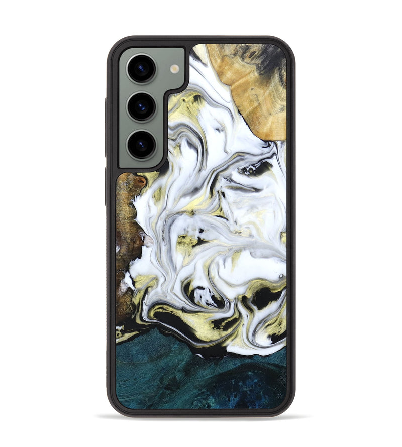 Galaxy S23 Plus Wood+Resin Phone Case - Autumn (Mosaic, 663698)