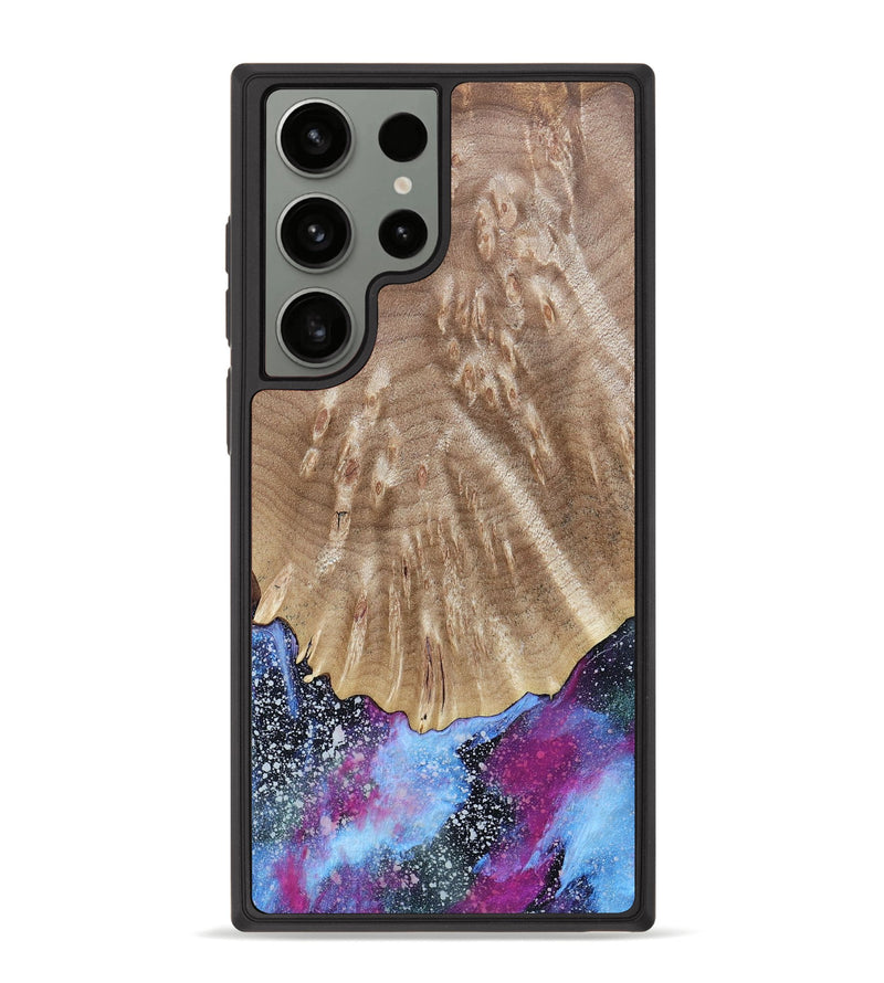 Galaxy S23 Ultra Wood+Resin Phone Case - Calvin (Cosmos, 663793)