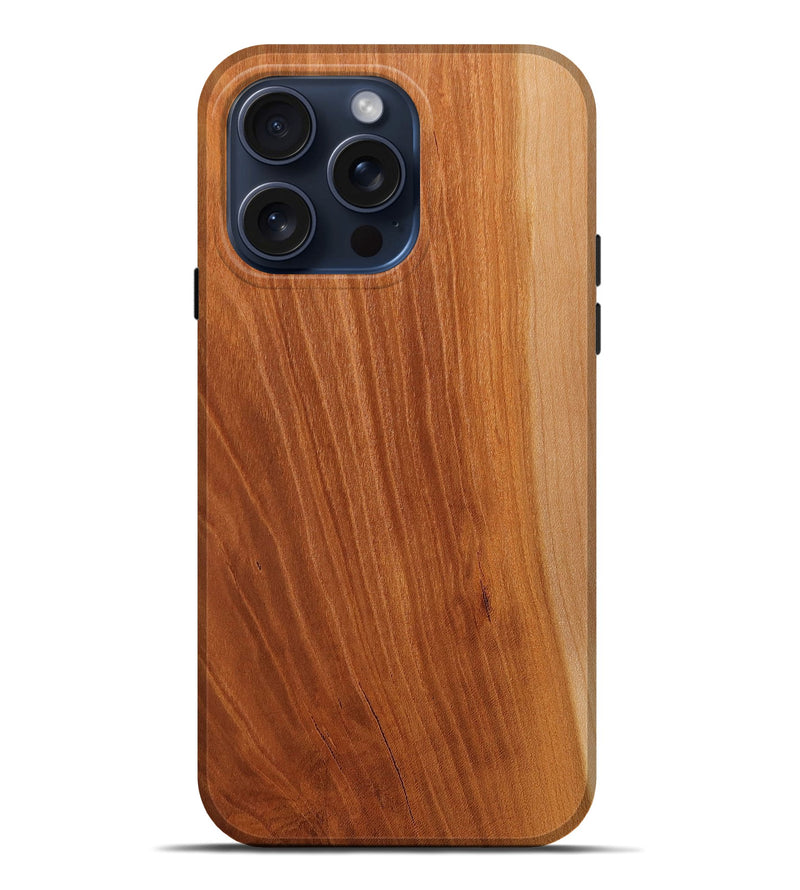 iPhone 15 Pro Max Burl Wood Live Edge Phone Case - Tameka (Wood Burl, 664314)