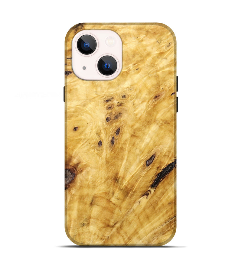 iPhone 13 Wood+Resin Live Edge Phone Case - Gavin (Wood Burl, 664335)