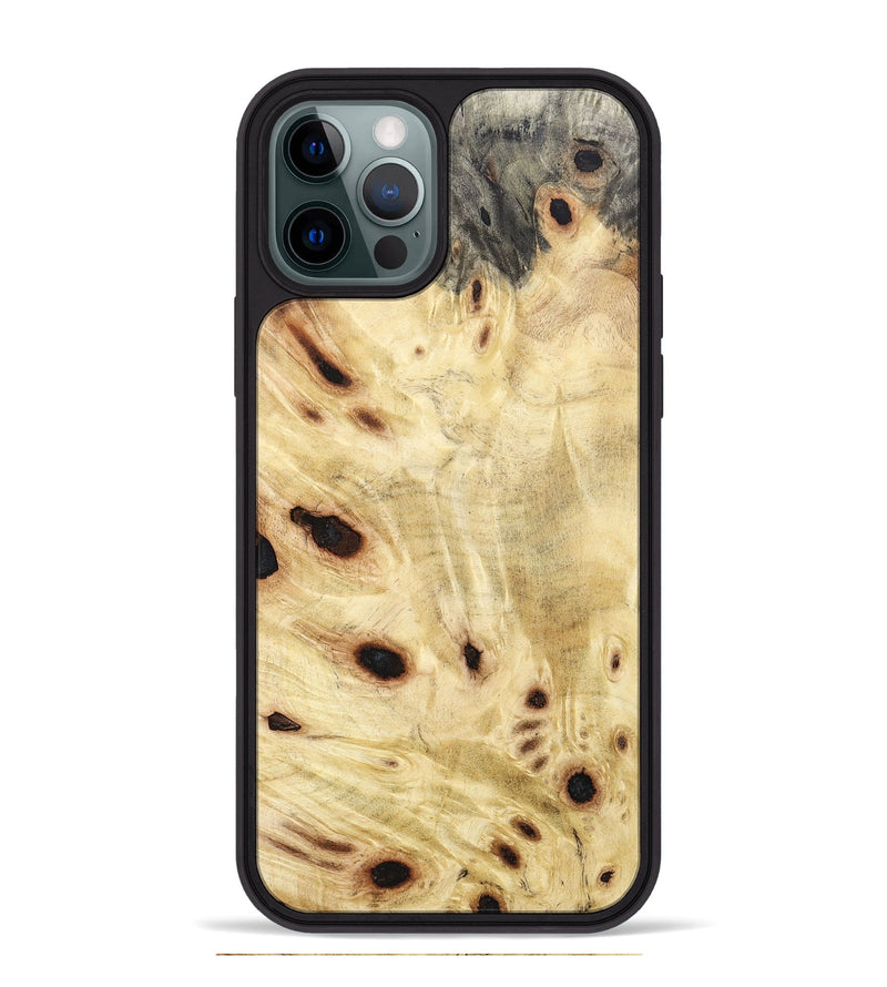 iPhone 12 Pro Max Burl Wood Phone Case - Daxton (Wood Burl, 664809)