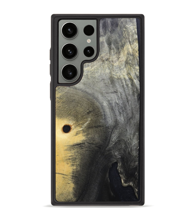 Galaxy S23 Ultra Wood+Resin Phone Case - Ariella (Gunmetal, 664825)