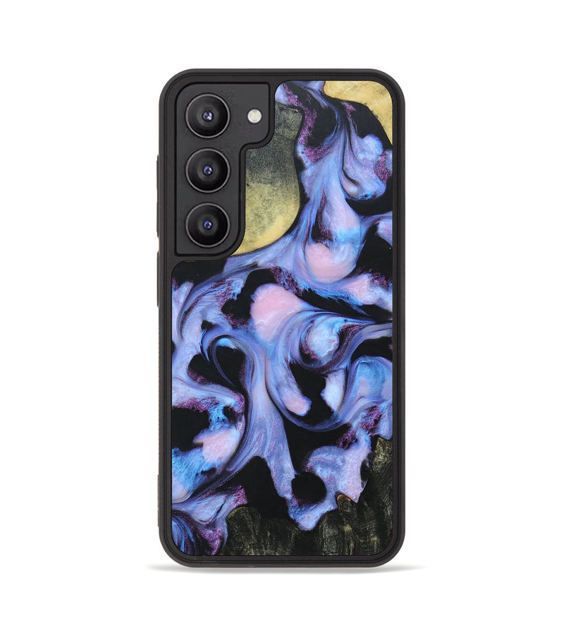 Galaxy S23 Wood+Resin Phone Case - Staci (Purple, 664834)