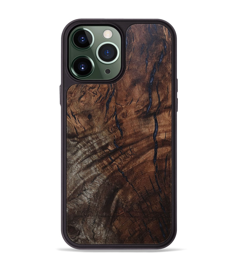 iPhone 13 Pro Max Wood+Resin Phone Case - Hilda (Wood Burl, 664914)
