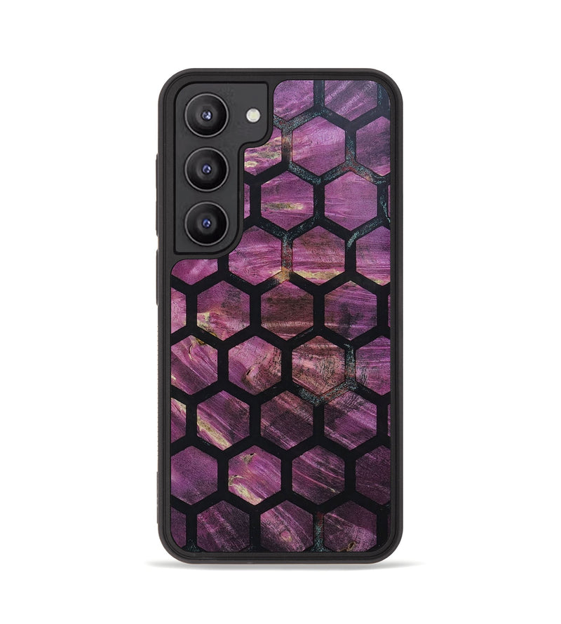 Galaxy S23 Wood+Resin Phone Case - Raquel (Pattern, 664935)